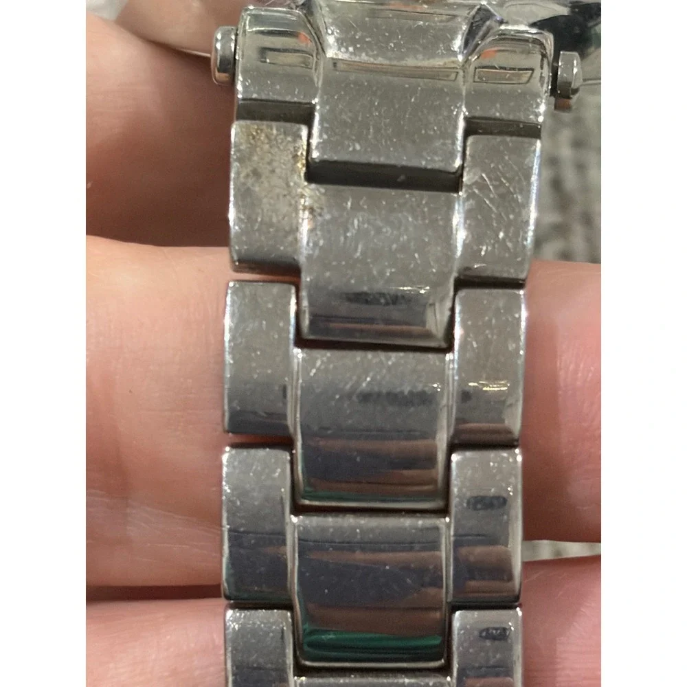 Bertha Elizabeth Floral Tropical Swiss Watch SILVER‎ /PURPLE New Battery